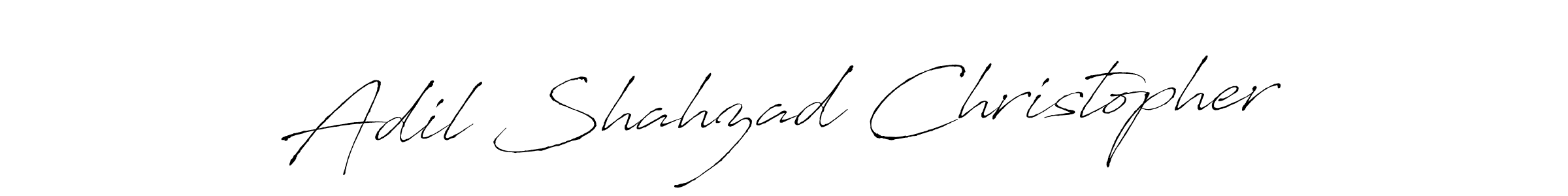 You can use this online signature creator to create a handwritten signature for the name Adil Shahzad Christopher. This is the best online autograph maker. Adil Shahzad Christopher signature style 6 images and pictures png