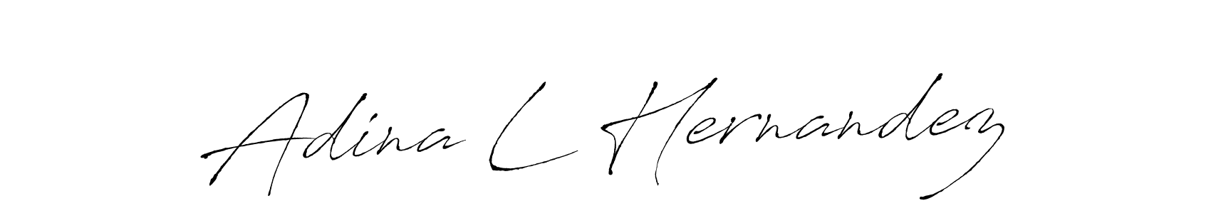 You should practise on your own different ways (Antro_Vectra) to write your name (Adina L Hernandez) in signature. don't let someone else do it for you. Adina L Hernandez signature style 6 images and pictures png