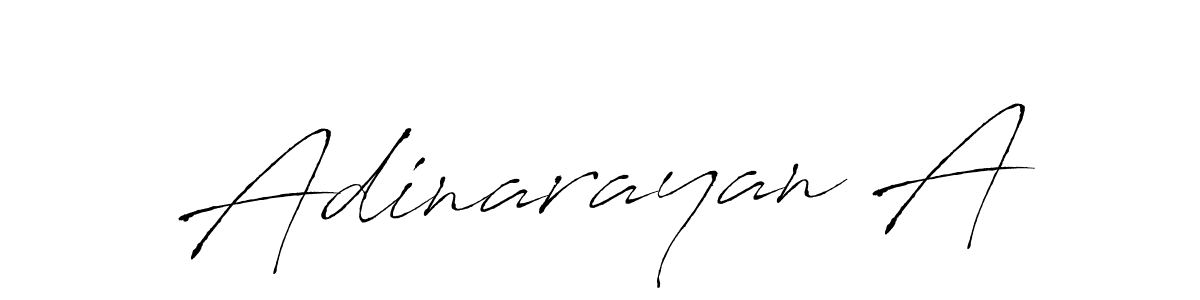 Also we have Adinarayan A name is the best signature style. Create professional handwritten signature collection using Antro_Vectra autograph style. Adinarayan A signature style 6 images and pictures png