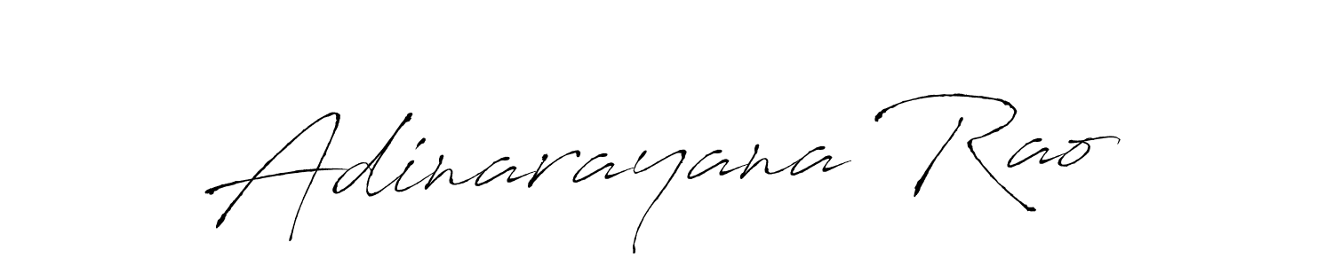 It looks lik you need a new signature style for name Adinarayana Rao. Design unique handwritten (Antro_Vectra) signature with our free signature maker in just a few clicks. Adinarayana Rao signature style 6 images and pictures png