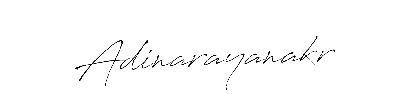 Make a beautiful signature design for name Adinarayanakr. With this signature (Antro_Vectra) style, you can create a handwritten signature for free. Adinarayanakr signature style 6 images and pictures png