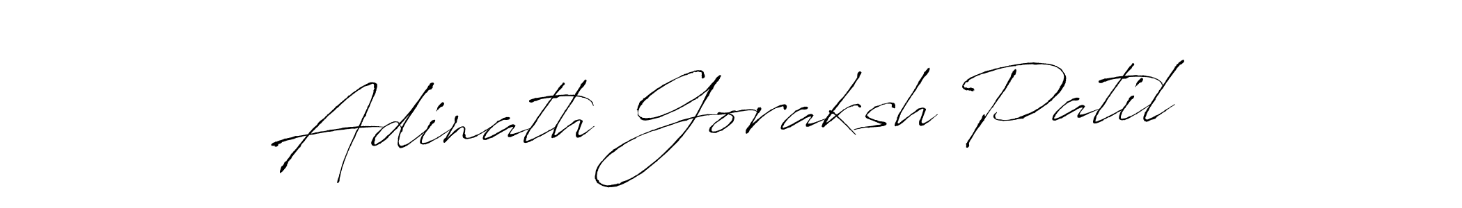 Adinath Goraksh Patil stylish signature style. Best Handwritten Sign (Antro_Vectra) for my name. Handwritten Signature Collection Ideas for my name Adinath Goraksh Patil. Adinath Goraksh Patil signature style 6 images and pictures png