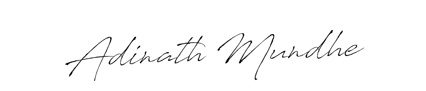Use a signature maker to create a handwritten signature online. With this signature software, you can design (Antro_Vectra) your own signature for name Adinath Mundhe. Adinath Mundhe signature style 6 images and pictures png