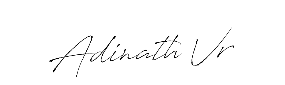 Design your own signature with our free online signature maker. With this signature software, you can create a handwritten (Antro_Vectra) signature for name Adinath Vr. Adinath Vr signature style 6 images and pictures png