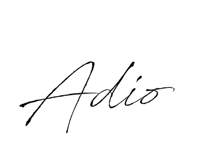 How to make Adio name signature. Use Antro_Vectra style for creating short signs online. This is the latest handwritten sign. Adio signature style 6 images and pictures png