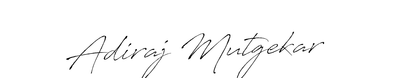 This is the best signature style for the Adiraj Mutgekar name. Also you like these signature font (Antro_Vectra). Mix name signature. Adiraj Mutgekar signature style 6 images and pictures png