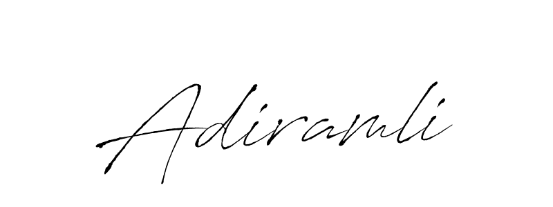 Antro_Vectra is a professional signature style that is perfect for those who want to add a touch of class to their signature. It is also a great choice for those who want to make their signature more unique. Get Adiramli name to fancy signature for free. Adiramli signature style 6 images and pictures png