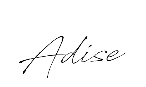 Use a signature maker to create a handwritten signature online. With this signature software, you can design (Antro_Vectra) your own signature for name Adise. Adise signature style 6 images and pictures png