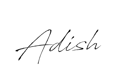 Use a signature maker to create a handwritten signature online. With this signature software, you can design (Antro_Vectra) your own signature for name Adish. Adish signature style 6 images and pictures png