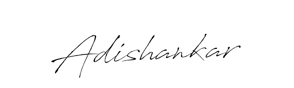 How to make Adishankar signature? Antro_Vectra is a professional autograph style. Create handwritten signature for Adishankar name. Adishankar signature style 6 images and pictures png