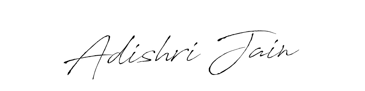 The best way (Antro_Vectra) to make a short signature is to pick only two or three words in your name. The name Adishri Jain include a total of six letters. For converting this name. Adishri Jain signature style 6 images and pictures png