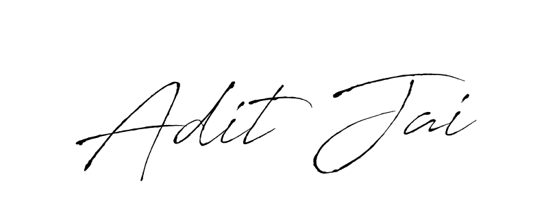 The best way (Antro_Vectra) to make a short signature is to pick only two or three words in your name. The name Adit Jai include a total of six letters. For converting this name. Adit Jai signature style 6 images and pictures png