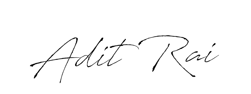 Similarly Antro_Vectra is the best handwritten signature design. Signature creator online .You can use it as an online autograph creator for name Adit Rai. Adit Rai signature style 6 images and pictures png