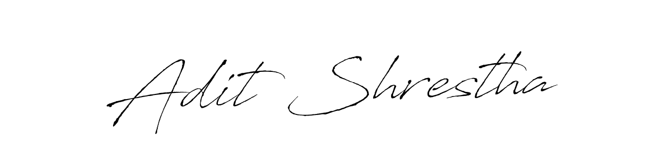 Also we have Adit Shrestha name is the best signature style. Create professional handwritten signature collection using Antro_Vectra autograph style. Adit Shrestha signature style 6 images and pictures png