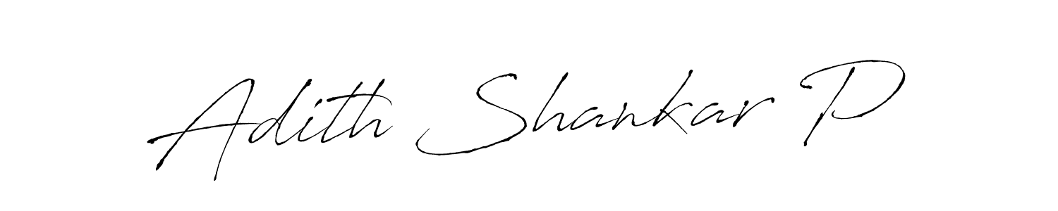 It looks lik you need a new signature style for name Adith Shankar P. Design unique handwritten (Antro_Vectra) signature with our free signature maker in just a few clicks. Adith Shankar P signature style 6 images and pictures png