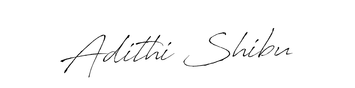 Also we have Adithi Shibu name is the best signature style. Create professional handwritten signature collection using Antro_Vectra autograph style. Adithi Shibu signature style 6 images and pictures png