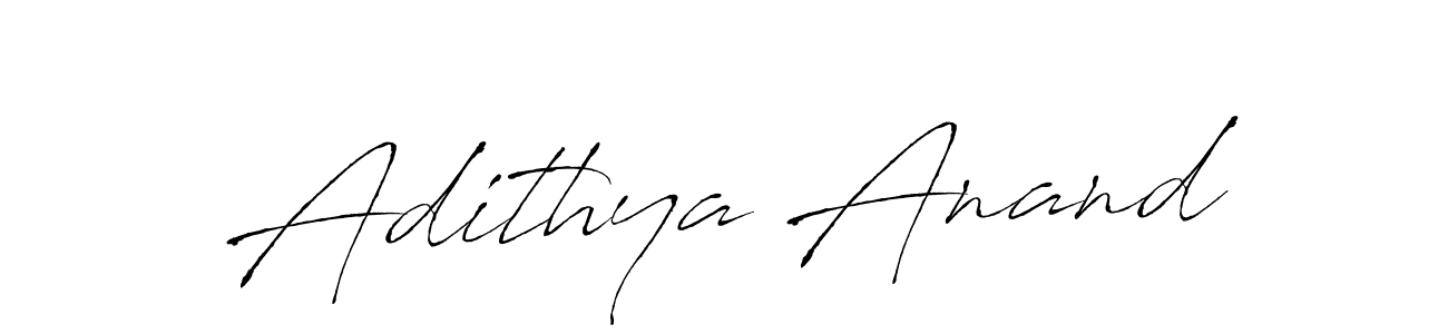 Adithya Anand stylish signature style. Best Handwritten Sign (Antro_Vectra) for my name. Handwritten Signature Collection Ideas for my name Adithya Anand. Adithya Anand signature style 6 images and pictures png
