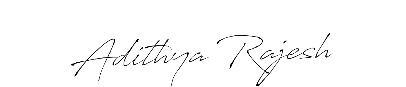 Design your own signature with our free online signature maker. With this signature software, you can create a handwritten (Antro_Vectra) signature for name Adithya Rajesh. Adithya Rajesh signature style 6 images and pictures png