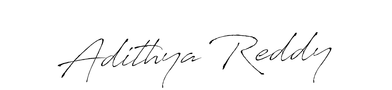 Design your own signature with our free online signature maker. With this signature software, you can create a handwritten (Antro_Vectra) signature for name Adithya Reddy. Adithya Reddy signature style 6 images and pictures png