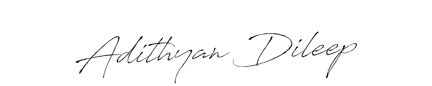 How to make Adithyan Dileep signature? Antro_Vectra is a professional autograph style. Create handwritten signature for Adithyan Dileep name. Adithyan Dileep signature style 6 images and pictures png
