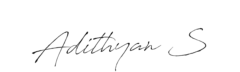 You can use this online signature creator to create a handwritten signature for the name Adithyan S. This is the best online autograph maker. Adithyan S signature style 6 images and pictures png