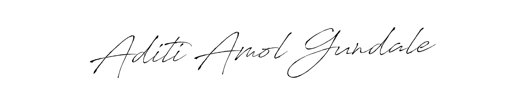 Also we have Aditi Amol Gundale name is the best signature style. Create professional handwritten signature collection using Antro_Vectra autograph style. Aditi Amol Gundale signature style 6 images and pictures png