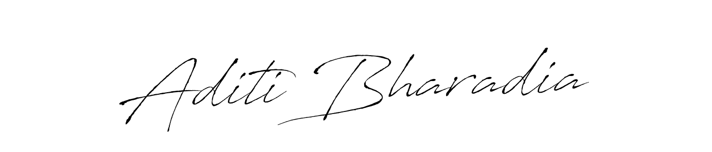 Also You can easily find your signature by using the search form. We will create Aditi Bharadia name handwritten signature images for you free of cost using Antro_Vectra sign style. Aditi Bharadia signature style 6 images and pictures png