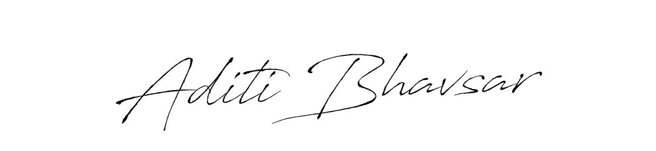 Design your own signature with our free online signature maker. With this signature software, you can create a handwritten (Antro_Vectra) signature for name Aditi Bhavsar. Aditi Bhavsar signature style 6 images and pictures png