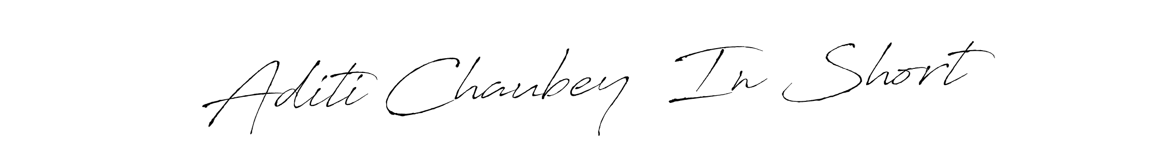 Also You can easily find your signature by using the search form. We will create Aditi Chaubey  In Short name handwritten signature images for you free of cost using Antro_Vectra sign style. Aditi Chaubey  In Short signature style 6 images and pictures png
