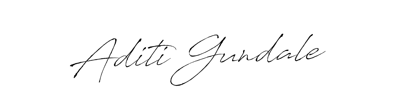 Make a short Aditi Gundale signature style. Manage your documents anywhere anytime using Antro_Vectra. Create and add eSignatures, submit forms, share and send files easily. Aditi Gundale signature style 6 images and pictures png