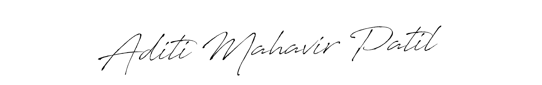 You should practise on your own different ways (Antro_Vectra) to write your name (Aditi Mahavir Patil) in signature. don't let someone else do it for you. Aditi Mahavir Patil signature style 6 images and pictures png