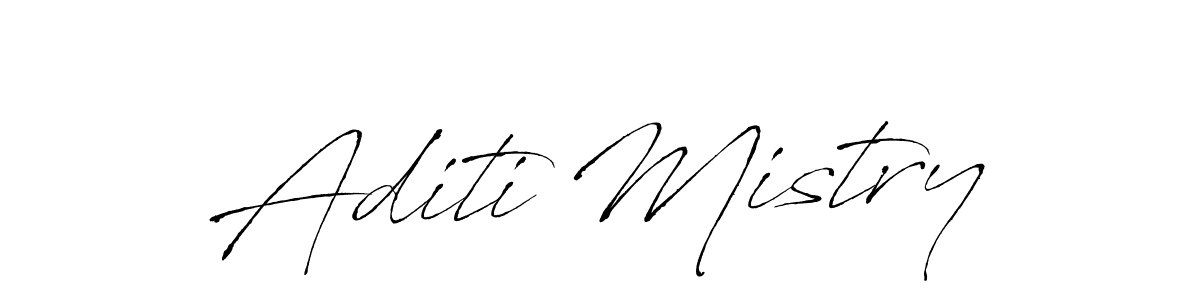 Design your own signature with our free online signature maker. With this signature software, you can create a handwritten (Antro_Vectra) signature for name Aditi Mistry. Aditi Mistry signature style 6 images and pictures png