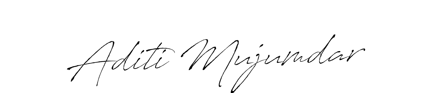 How to make Aditi Mujumdar signature? Antro_Vectra is a professional autograph style. Create handwritten signature for Aditi Mujumdar name. Aditi Mujumdar signature style 6 images and pictures png