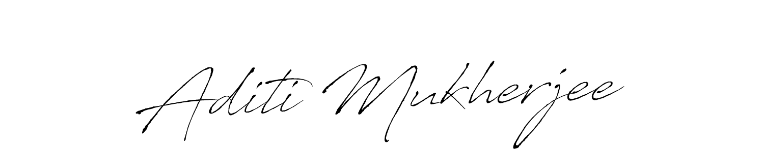 How to make Aditi Mukherjee signature? Antro_Vectra is a professional autograph style. Create handwritten signature for Aditi Mukherjee name. Aditi Mukherjee signature style 6 images and pictures png