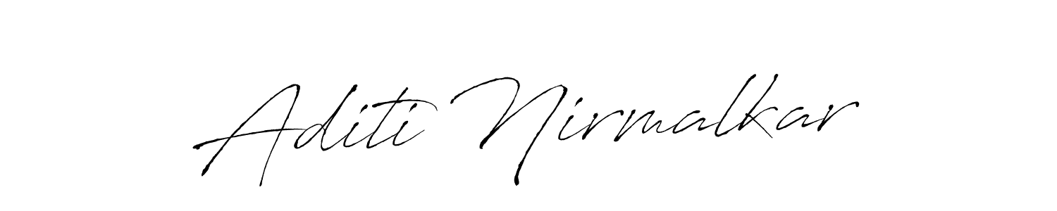 Also we have Aditi Nirmalkar name is the best signature style. Create professional handwritten signature collection using Antro_Vectra autograph style. Aditi Nirmalkar signature style 6 images and pictures png