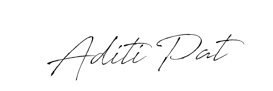 Use a signature maker to create a handwritten signature online. With this signature software, you can design (Antro_Vectra) your own signature for name Aditi Pat. Aditi Pat signature style 6 images and pictures png