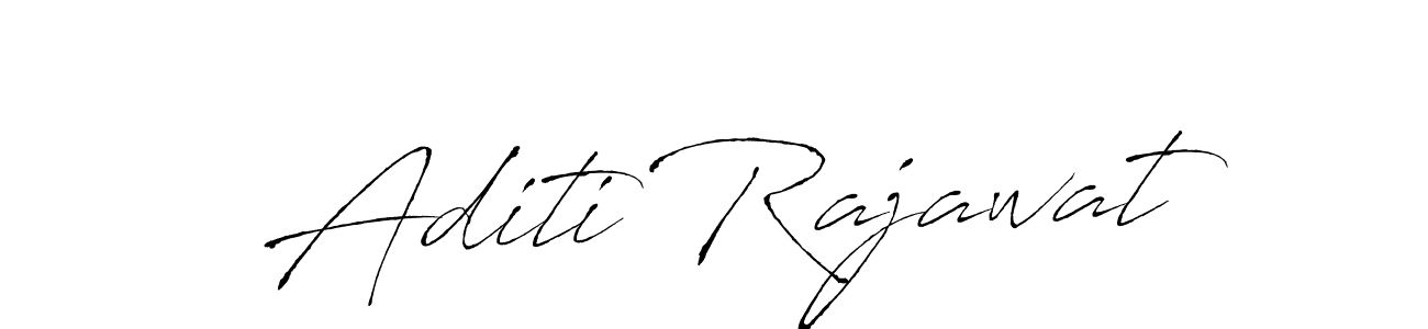 Antro_Vectra is a professional signature style that is perfect for those who want to add a touch of class to their signature. It is also a great choice for those who want to make their signature more unique. Get Aditi Rajawat name to fancy signature for free. Aditi Rajawat signature style 6 images and pictures png