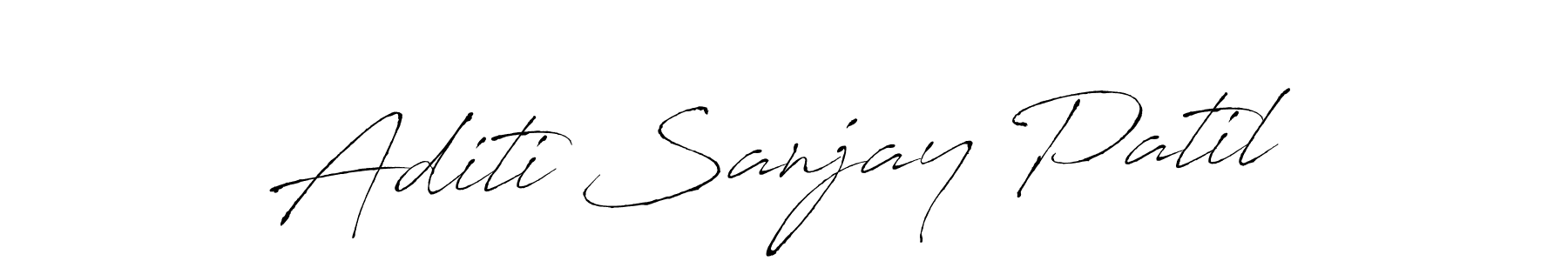 Also we have Aditi Sanjay Patil name is the best signature style. Create professional handwritten signature collection using Antro_Vectra autograph style. Aditi Sanjay Patil signature style 6 images and pictures png