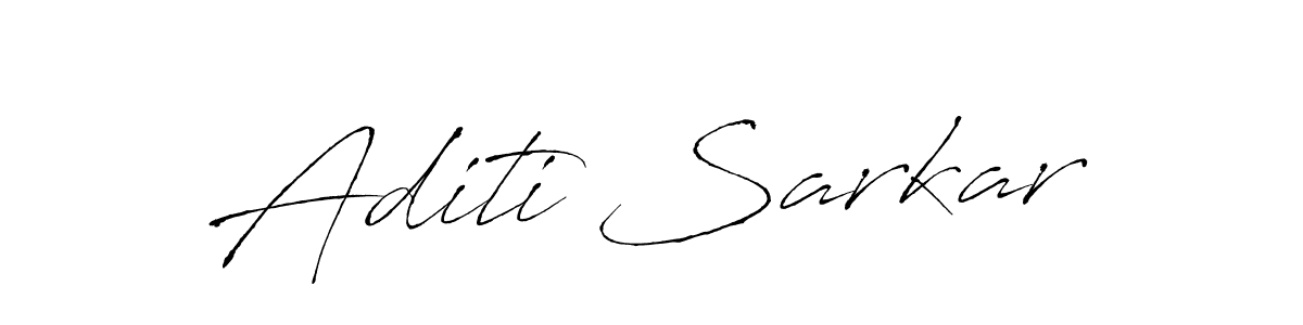 Design your own signature with our free online signature maker. With this signature software, you can create a handwritten (Antro_Vectra) signature for name Aditi Sarkar. Aditi Sarkar signature style 6 images and pictures png