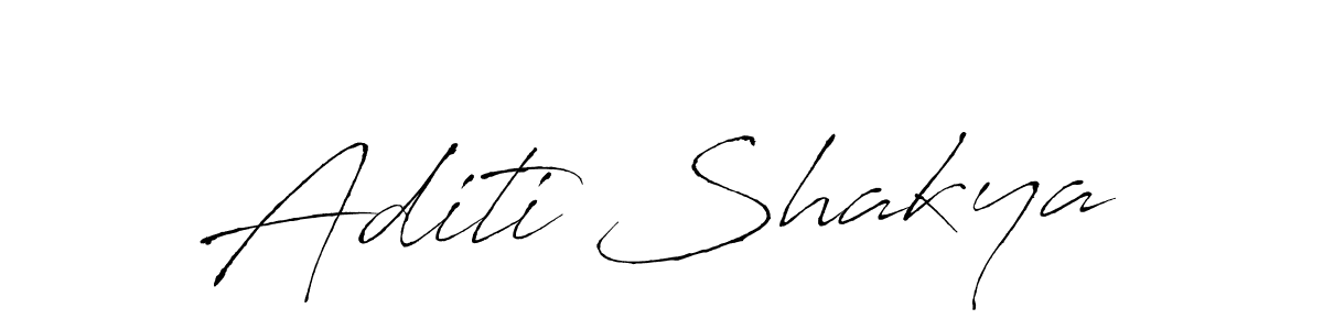 Aditi Shakya stylish signature style. Best Handwritten Sign (Antro_Vectra) for my name. Handwritten Signature Collection Ideas for my name Aditi Shakya. Aditi Shakya signature style 6 images and pictures png