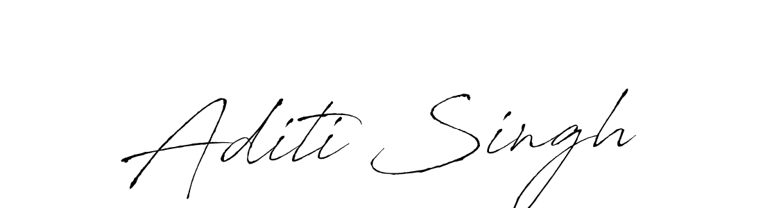 Antro_Vectra is a professional signature style that is perfect for those who want to add a touch of class to their signature. It is also a great choice for those who want to make their signature more unique. Get Aditi Singh name to fancy signature for free. Aditi Singh signature style 6 images and pictures png