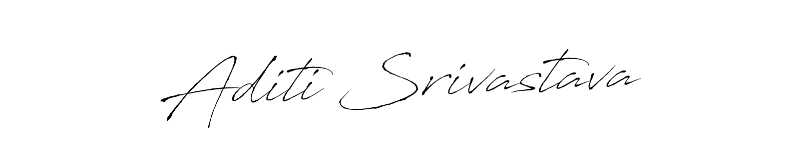 How to make Aditi Srivastava signature? Antro_Vectra is a professional autograph style. Create handwritten signature for Aditi Srivastava name. Aditi Srivastava signature style 6 images and pictures png