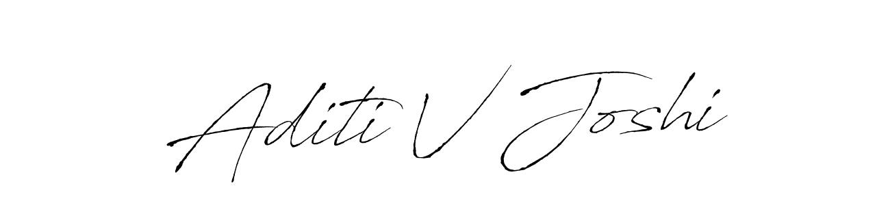 Make a short Aditi V Joshi signature style. Manage your documents anywhere anytime using Antro_Vectra. Create and add eSignatures, submit forms, share and send files easily. Aditi V Joshi signature style 6 images and pictures png