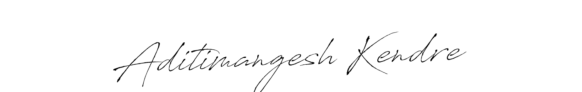 This is the best signature style for the Aditimangesh Kendre name. Also you like these signature font (Antro_Vectra). Mix name signature. Aditimangesh Kendre signature style 6 images and pictures png