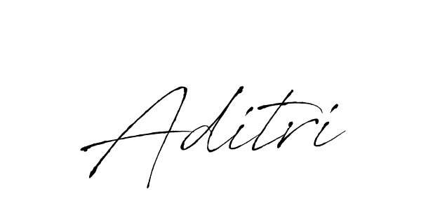 Create a beautiful signature design for name Aditri. With this signature (Antro_Vectra) fonts, you can make a handwritten signature for free. Aditri signature style 6 images and pictures png