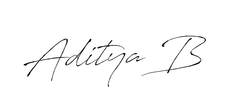 The best way (Antro_Vectra) to make a short signature is to pick only two or three words in your name. The name Aditya B include a total of six letters. For converting this name. Aditya B signature style 6 images and pictures png