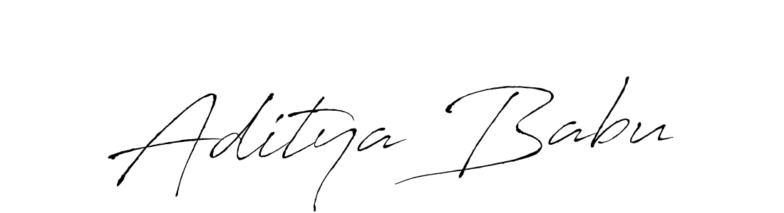 Antro_Vectra is a professional signature style that is perfect for those who want to add a touch of class to their signature. It is also a great choice for those who want to make their signature more unique. Get Aditya Babu name to fancy signature for free. Aditya Babu signature style 6 images and pictures png