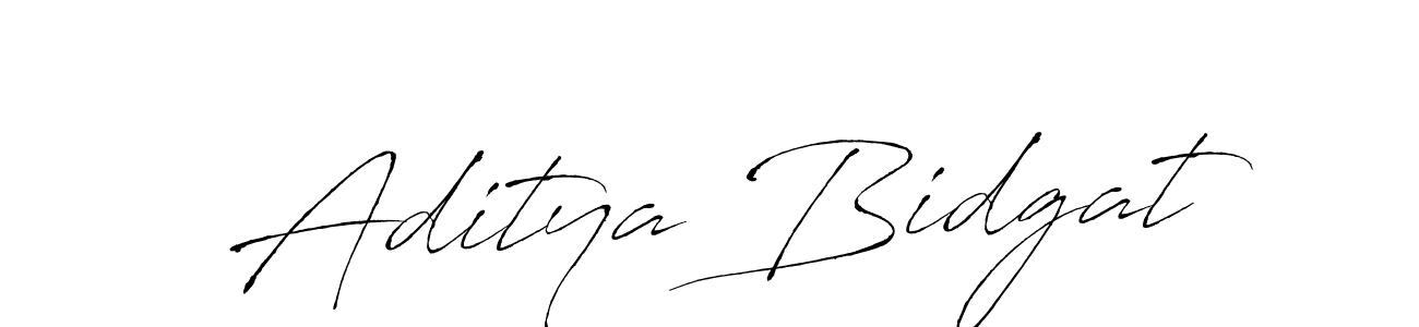 How to make Aditya Bidgat signature? Antro_Vectra is a professional autograph style. Create handwritten signature for Aditya Bidgat name. Aditya Bidgat signature style 6 images and pictures png
