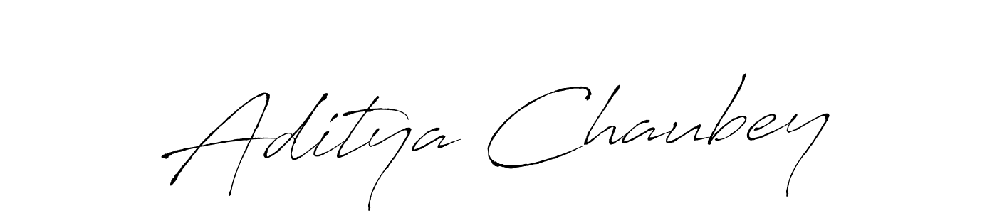 Design your own signature with our free online signature maker. With this signature software, you can create a handwritten (Antro_Vectra) signature for name Aditya Chaubey. Aditya Chaubey signature style 6 images and pictures png