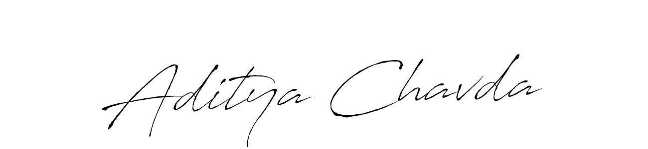 How to make Aditya Chavda signature? Antro_Vectra is a professional autograph style. Create handwritten signature for Aditya Chavda name. Aditya Chavda signature style 6 images and pictures png